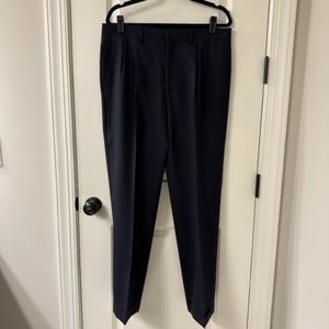 Mens Ralph Lauren Total Comfort Dress Pant 34 Wx 32L Blue